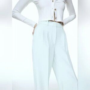 Aritzia Wilfred the Effortless Pants High-waisted Wide-leg sz 2